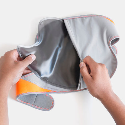 Kniebandage mit Gelkissen — Detailansicht